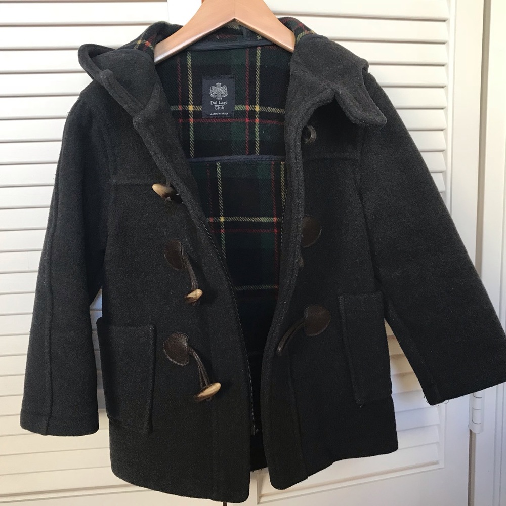 ITALIAN WOOL Toggle COAT - Picture 5 of 11